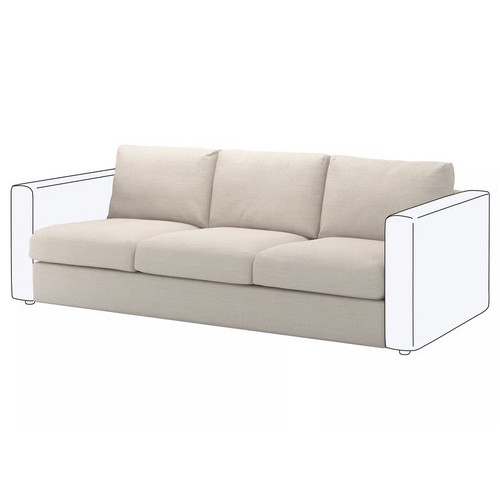 Ikea finnala slipcover for - slipcover, 3