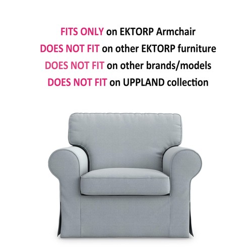 Ektorp armchair color cotton - armchair,