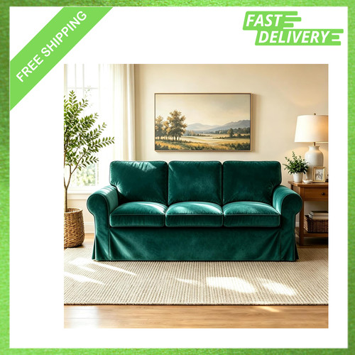 Velvet sofa cover replacement - velvet,