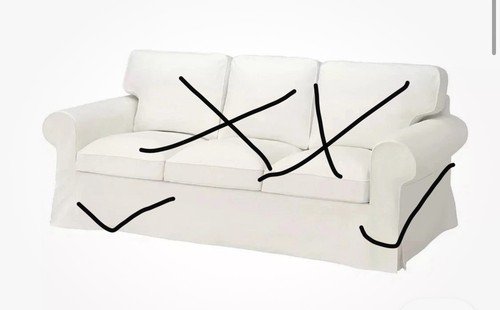 Used ikea ektorp - used,