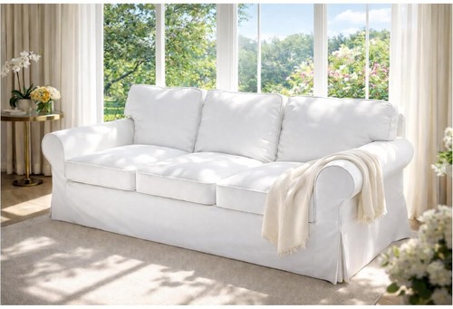 Heavy cotton ektorp sofa - ektorp, cover