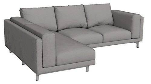 Nockeby sofa cover - sofa, with