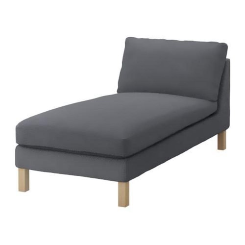 Cotton karlstad chaise cover - cotton,