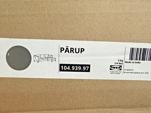 Ikea parup sofa with chaise - parup,