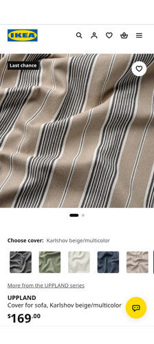 Ikea uppland sofa cover - ikea,