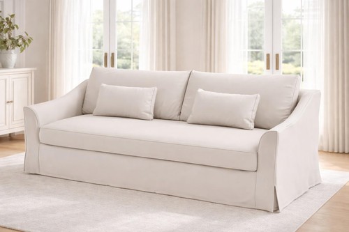 Inch polyester flax - polyester, sofa