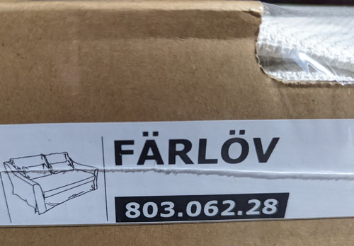 Ikea farlov loveseat seat - ikea,
