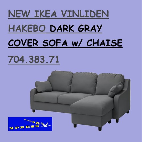Ikea vinliden hakebo dark - ikea, gray
