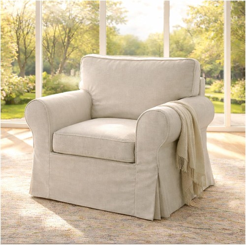 Polyester flax ektorp - polyester, chair