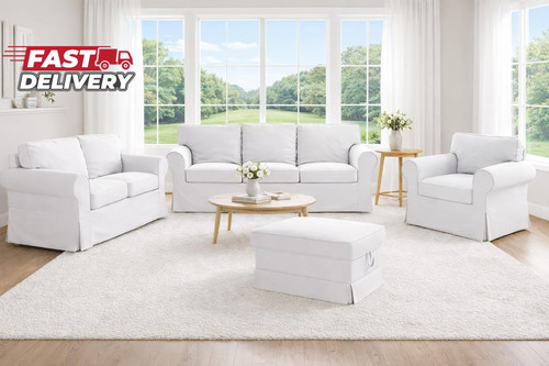 Heavy cotton ektorp chair - cotton,